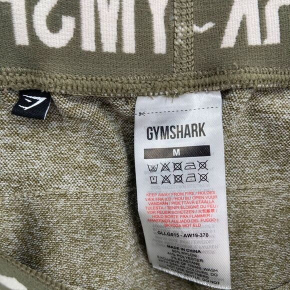 Gymshark Flex High Waisted Leggings Women's Medium Green - Picture 2 of 8